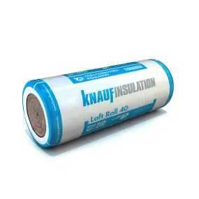 100mm Knauf Loft Roll 40 (Combi-Cut)