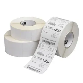 1.25" x 1"  Zebra Direct Thermal Z-Select 4000D Paper Label;  1" Core;  2340 Labels/roll;  6 Rolls/carton