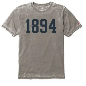 1894 Burnout Crewneck - Heather Silver