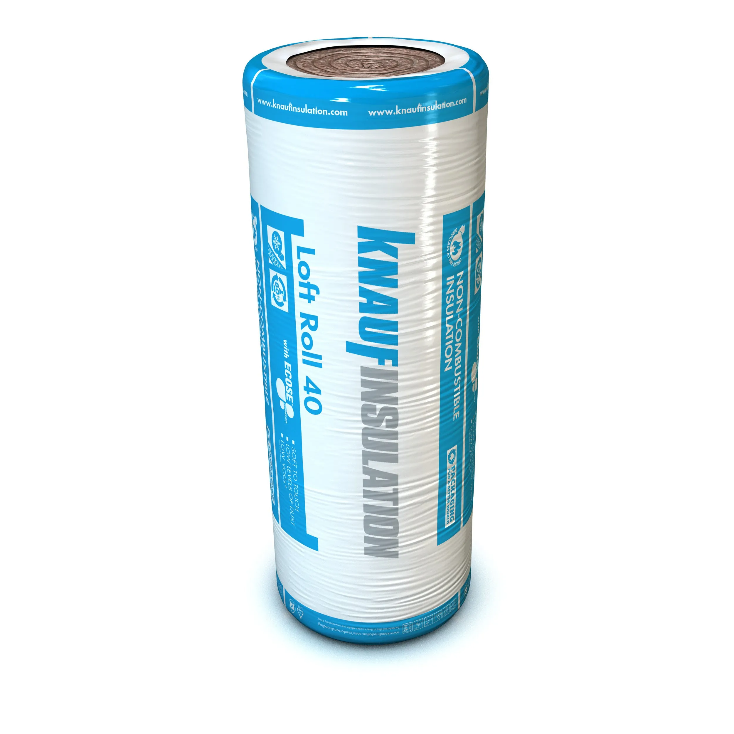 200mm Knauf Loft Roll 40 (Combi-Cut) - 1140mm x 4.85m