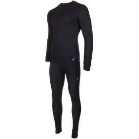 2pc Men Thermal Set Black