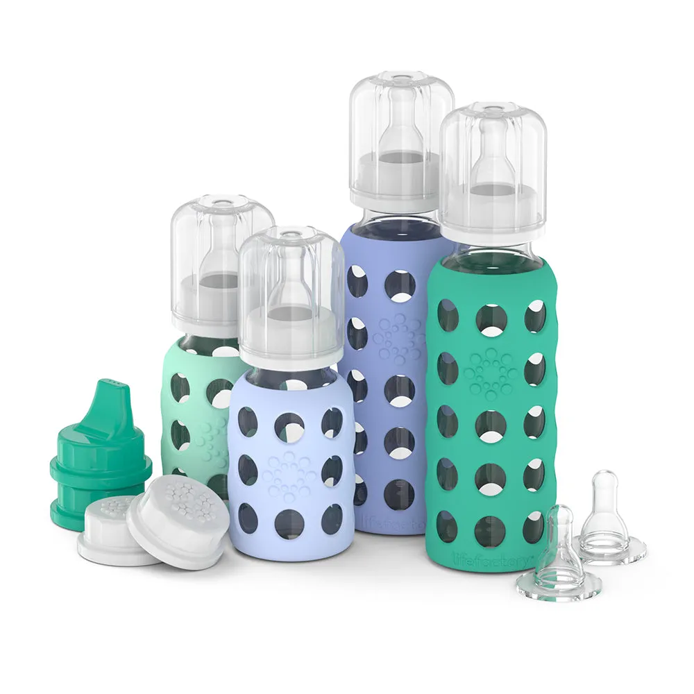 4-Glass Baby Bottle Starter Set