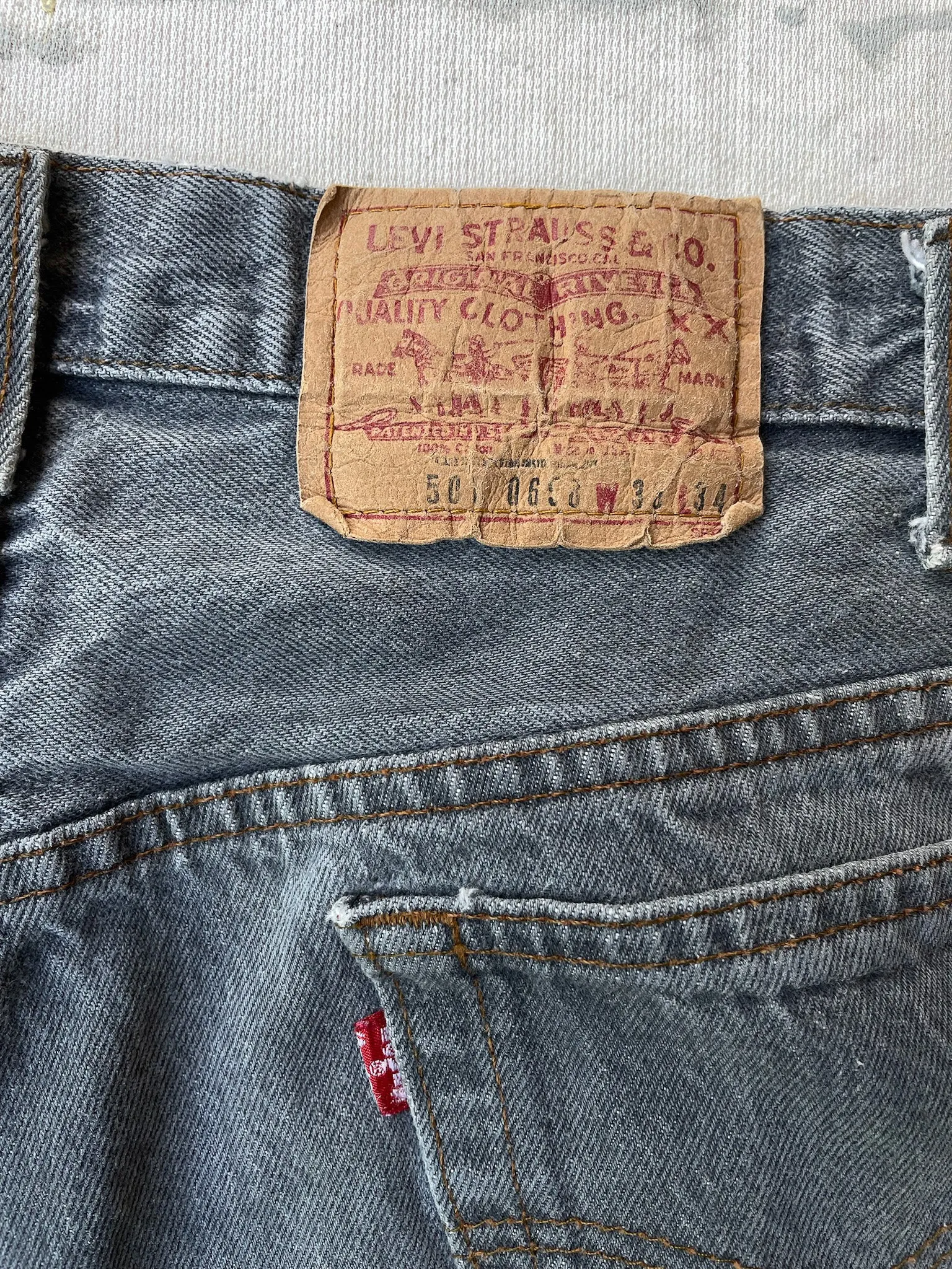 80's Levi's 501 Jeans—[34x33]