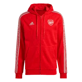 Adidas Men's Arsenal FC 23/24 DNA Full Zip Hoodie