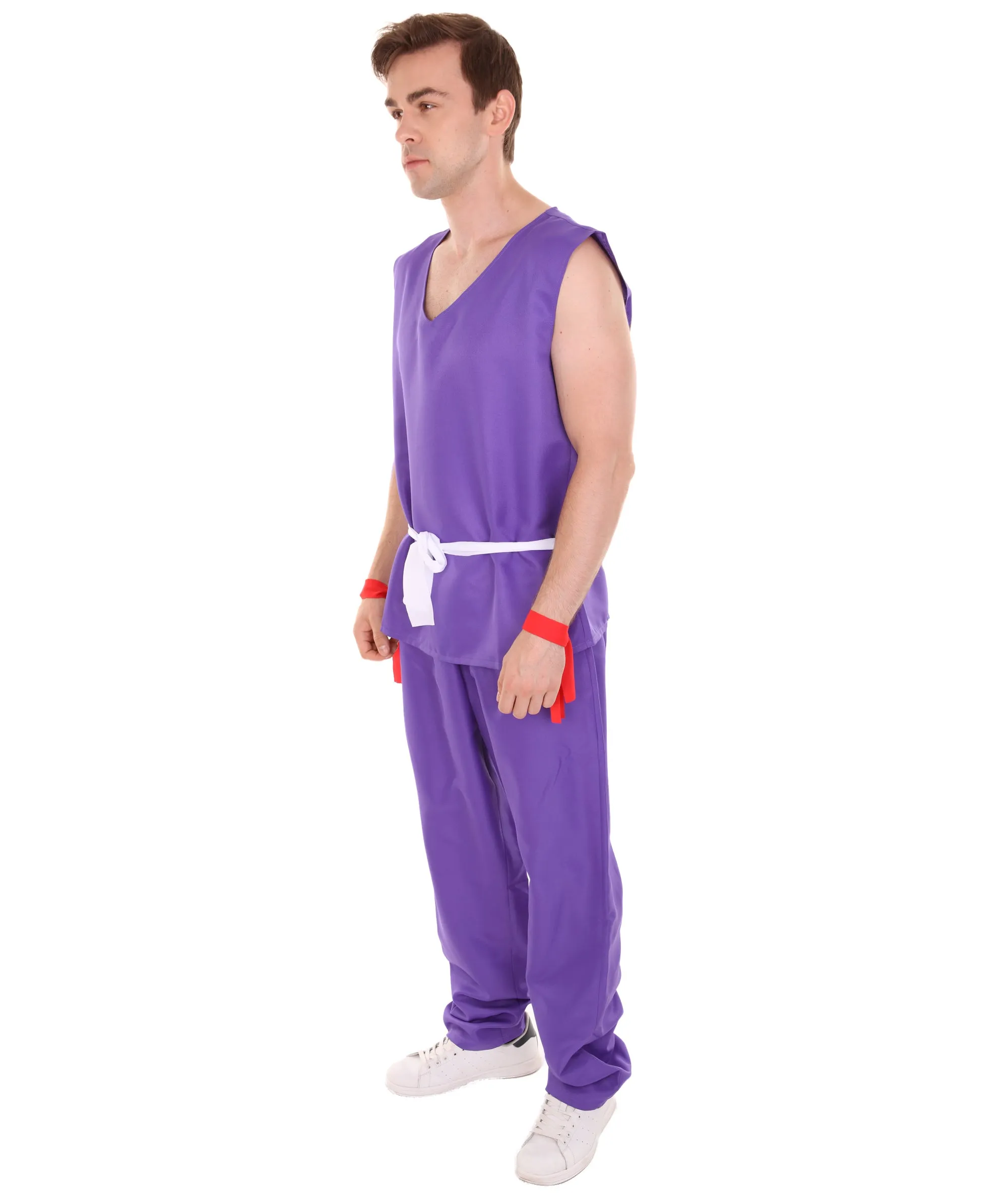 Adult Men's Super Dragon TV / Movie Costume | Purple Halloween Costume