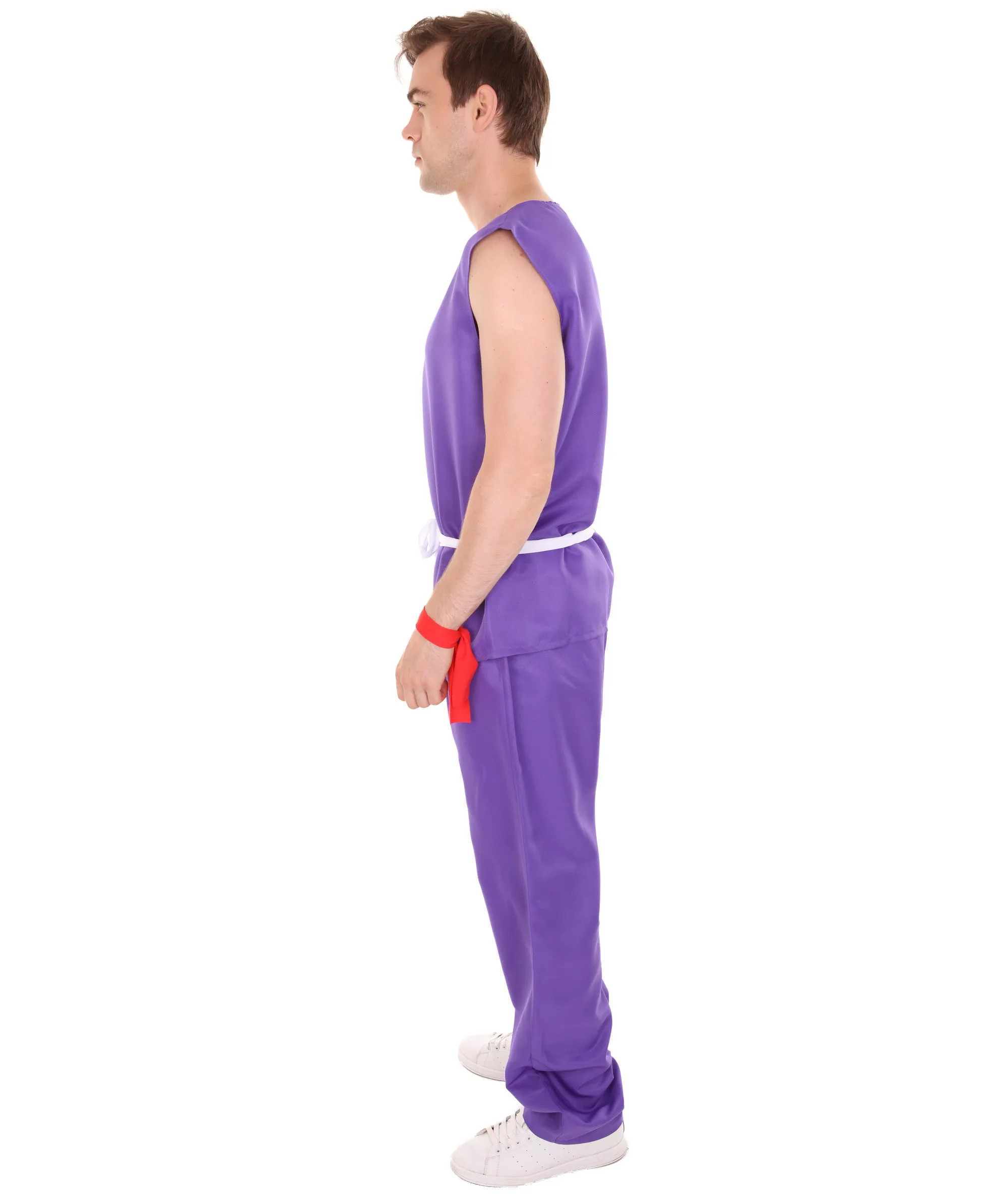 Adult Men's Super Dragon TV / Movie Costume | Purple Halloween Costume