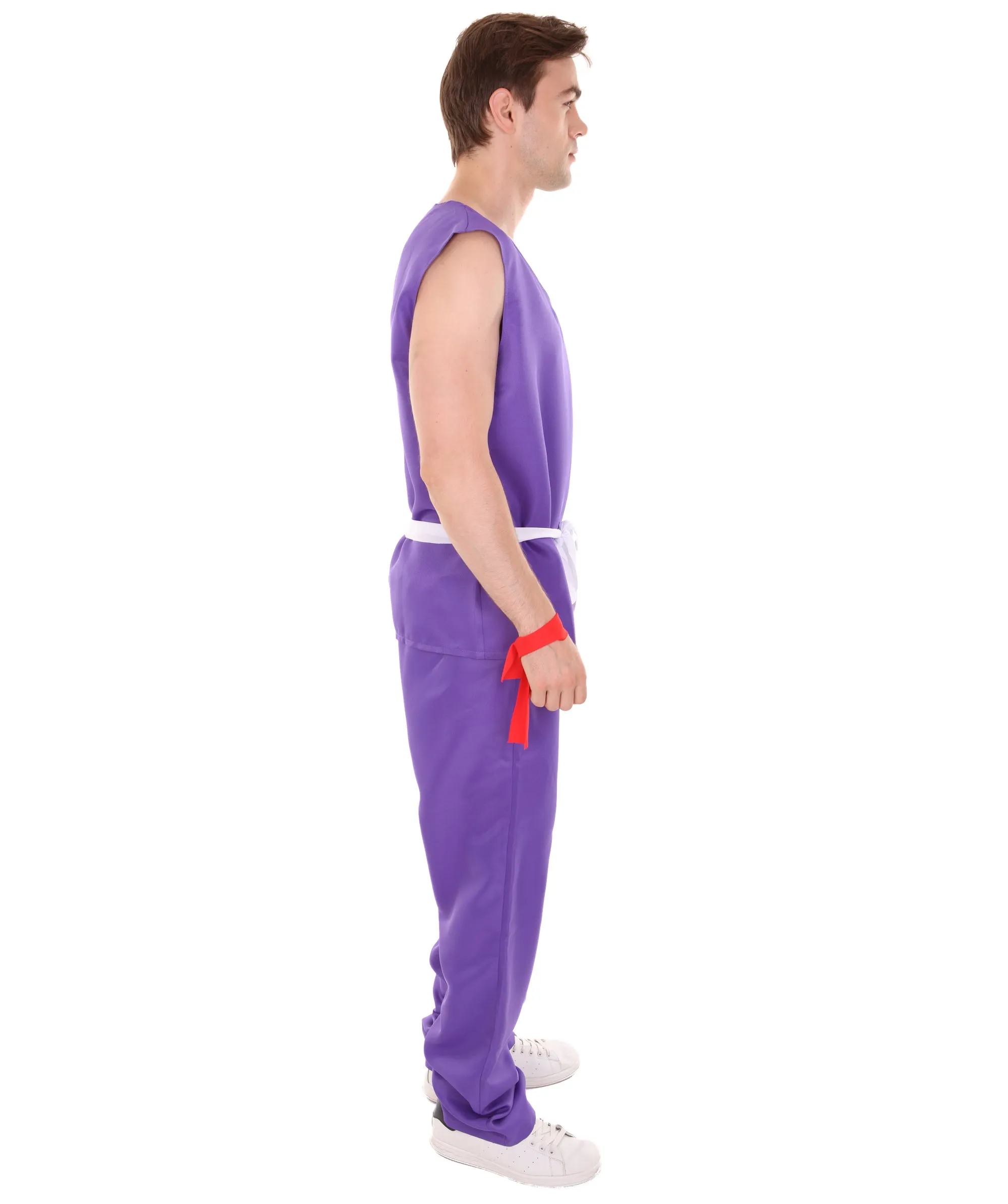 Adult Men's Super Dragon TV / Movie Costume | Purple Halloween Costume