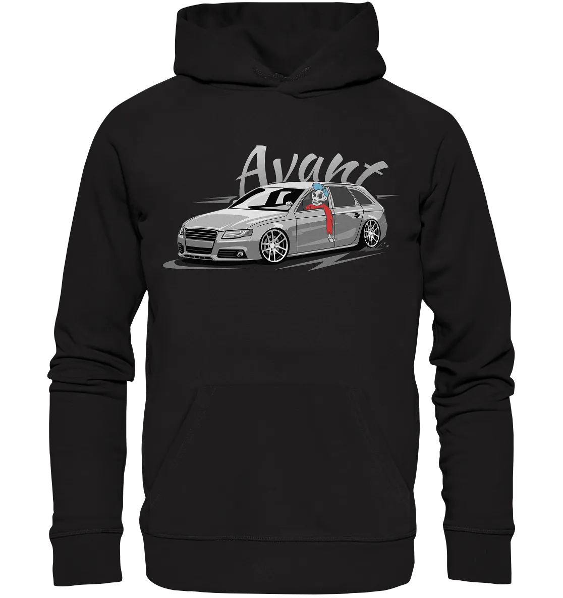 AGKA4B8SKULLHD - Organic Hoodie