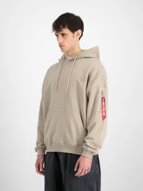 Alpha Industries Felpa Over Unisex C/cappuccio Uomo