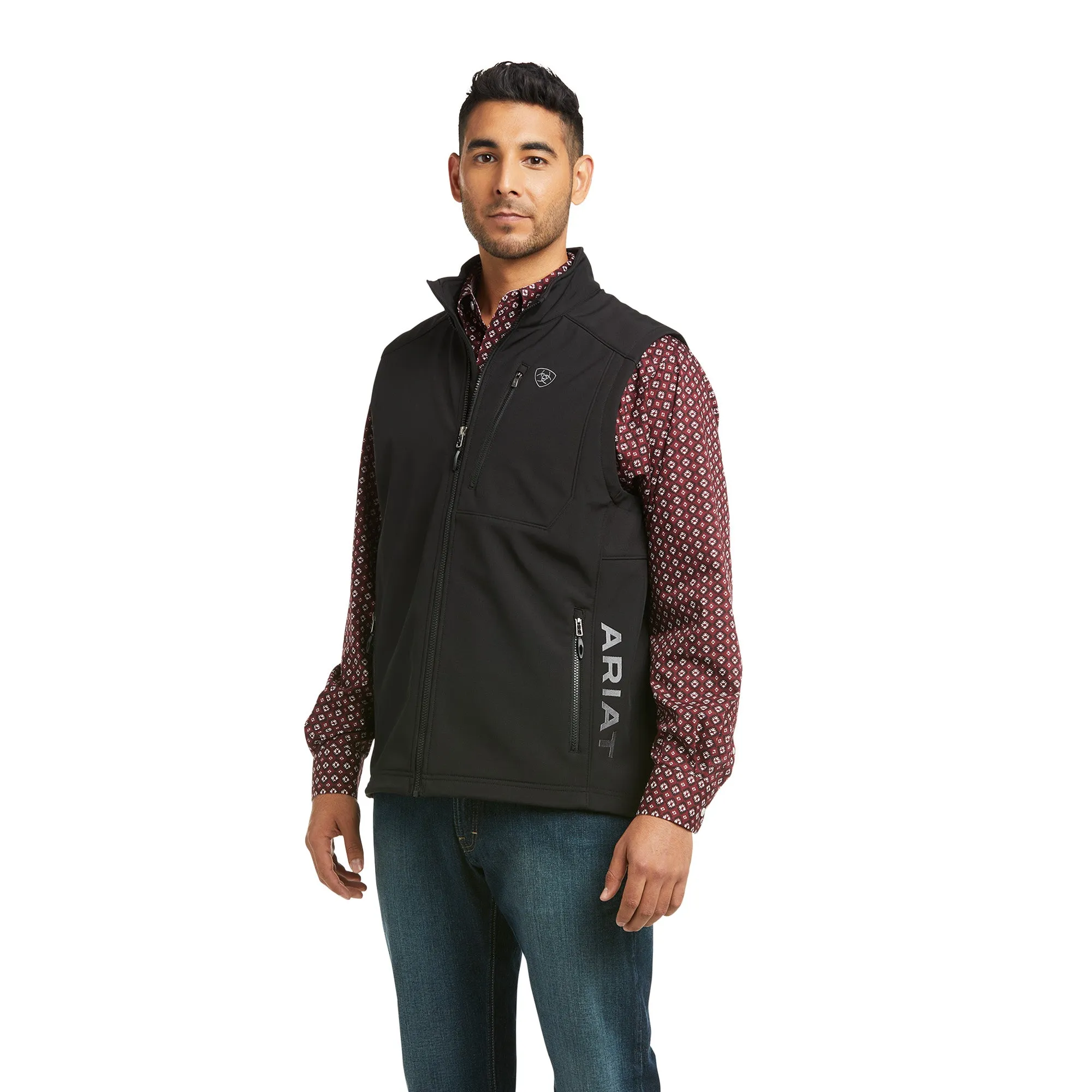 Ariat Men's Logo 2.0 Patriot Softshell Vest 10037559