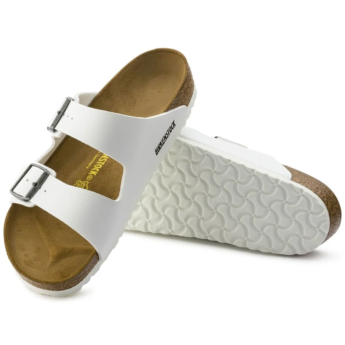 Birkenstock Women's Arizona Birko-Flor White