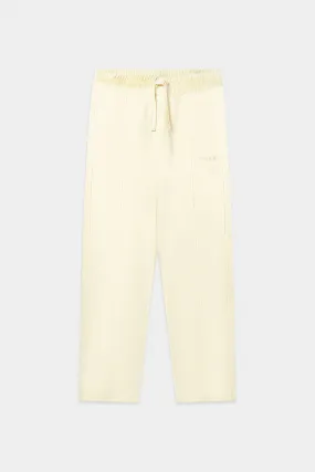 Brand Luxe Regular Straight Fit Pants White Swan