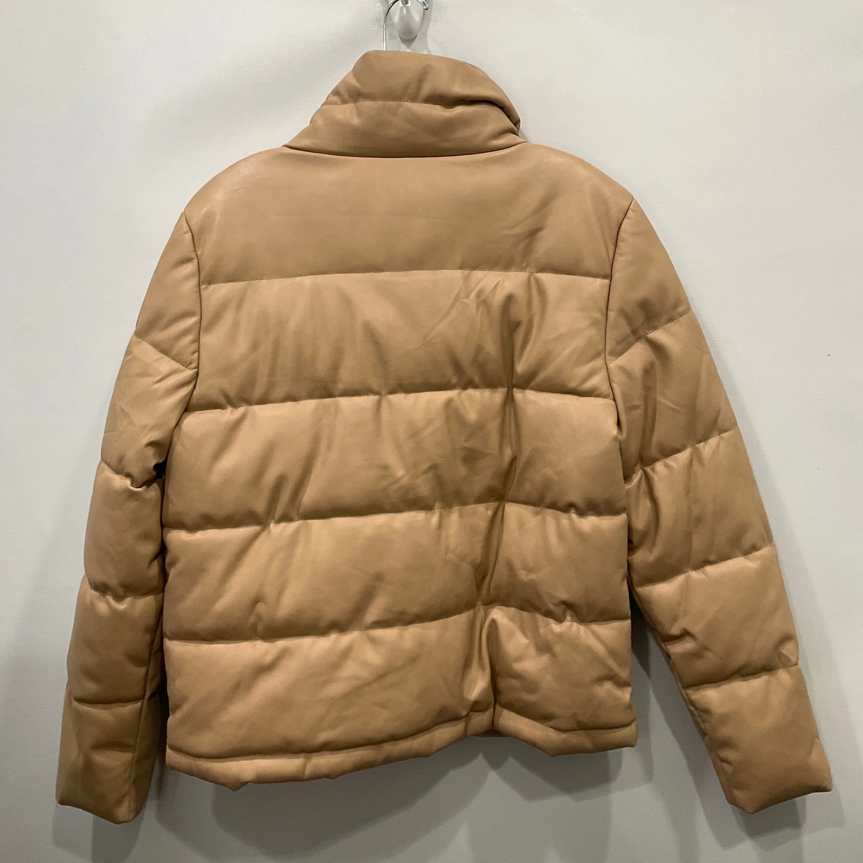 Coat Puffer & Quilted By 7 For All Mankind In Brown, Size: S