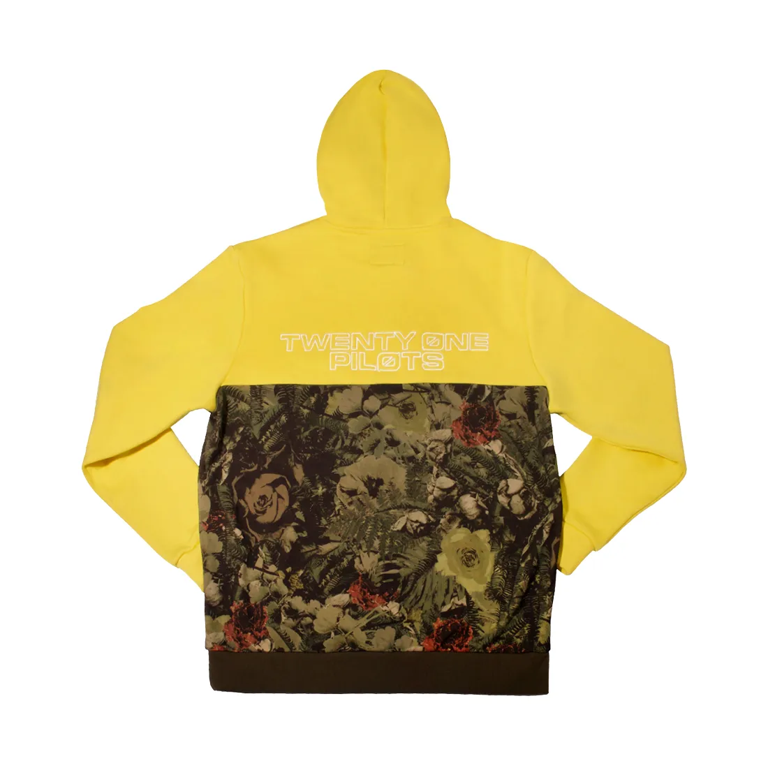 Color Block Hoodie (Yellow)