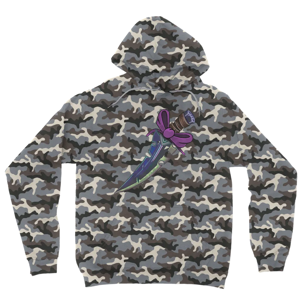 Dagger Camouflage Adult Hoodie