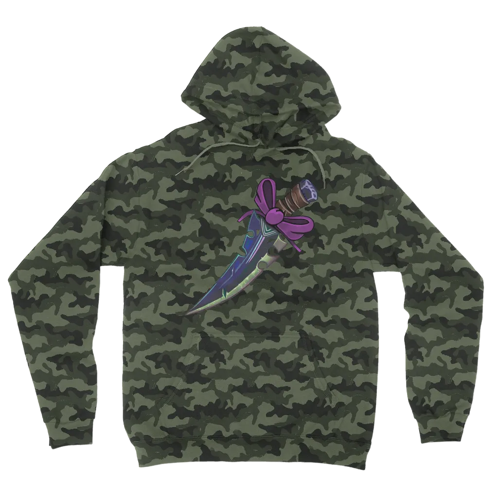 Dagger Camouflage Adult Hoodie