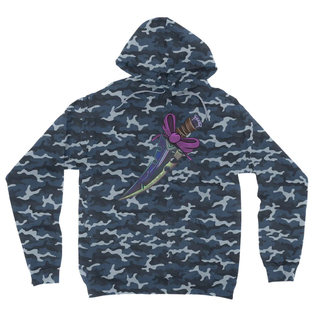 Dagger Camouflage Adult Hoodie