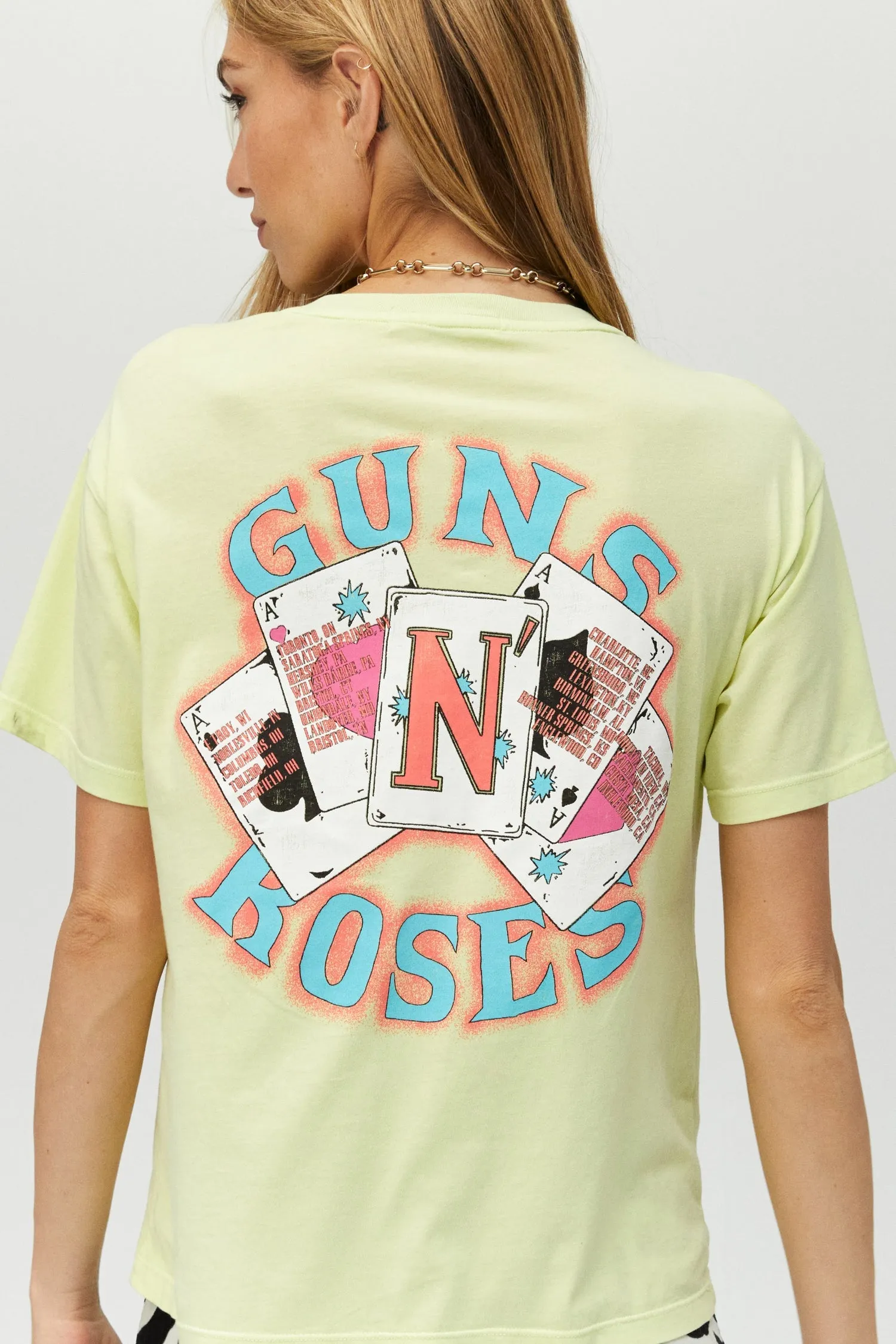 Daydreamer Guns N Roses Card Boyfriend Tee