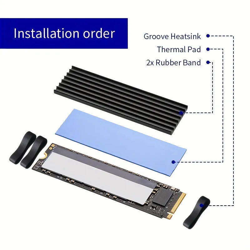 Enhance SSD Performance with M.2 2280 SSD Heatsink