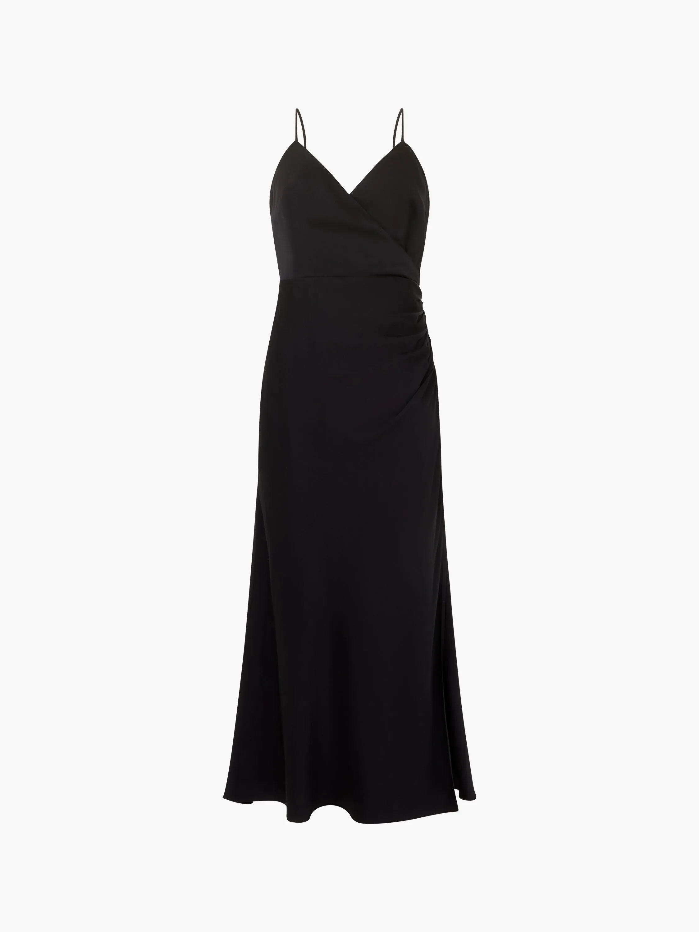 Ennis Satin Slip Midi Dress