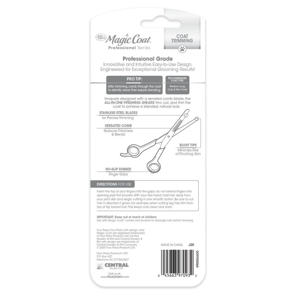 Four Paws Magic Coat All-In-One Finishing Shears