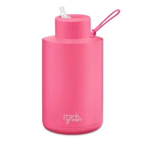 Frank Green Ceramic 68oz Straw Bottle - Neon Pink