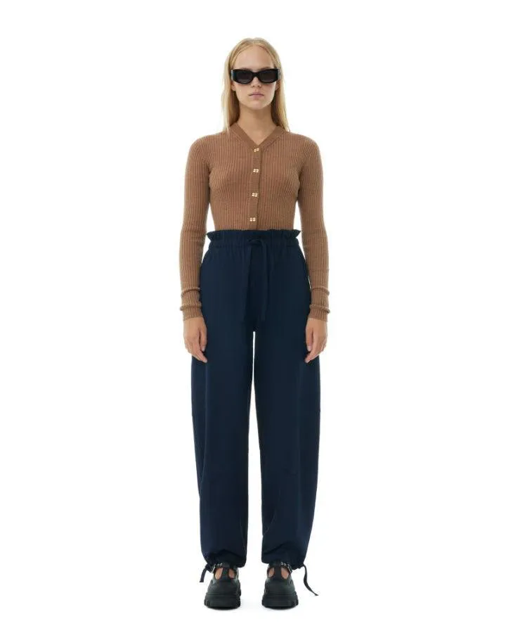 Ganni Elasticated Waist Pants