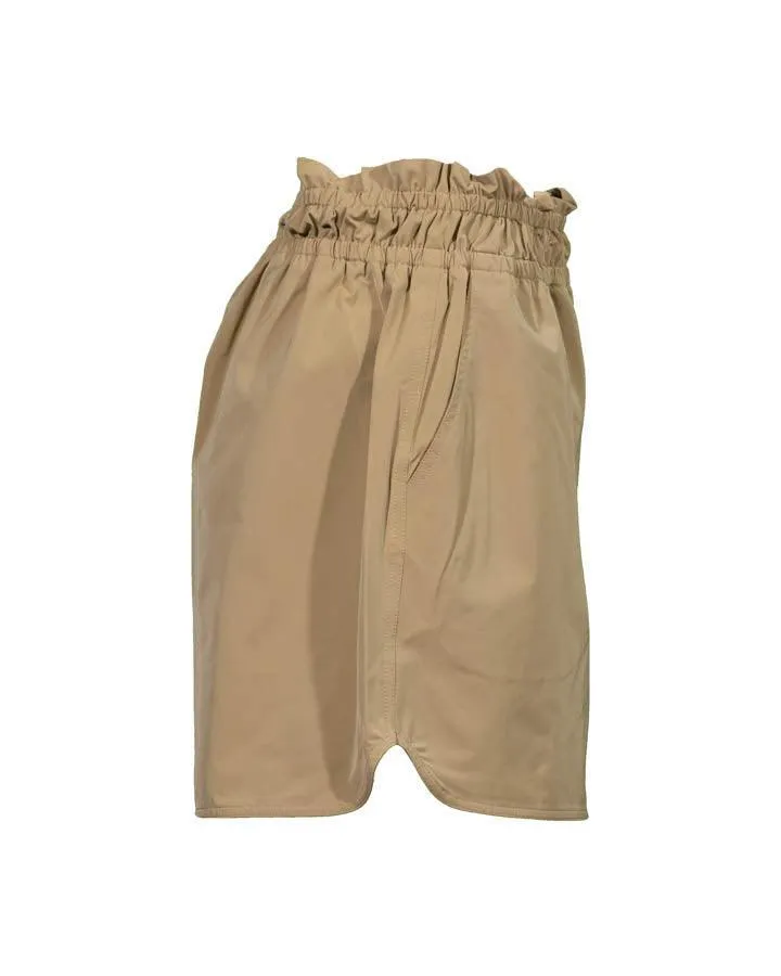 Ganni Light Twill Shorts