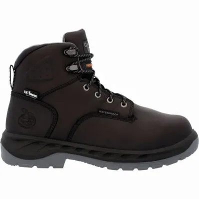 Georgia Men's Internal Met. Guard Black Alloy Toe EH GB00562