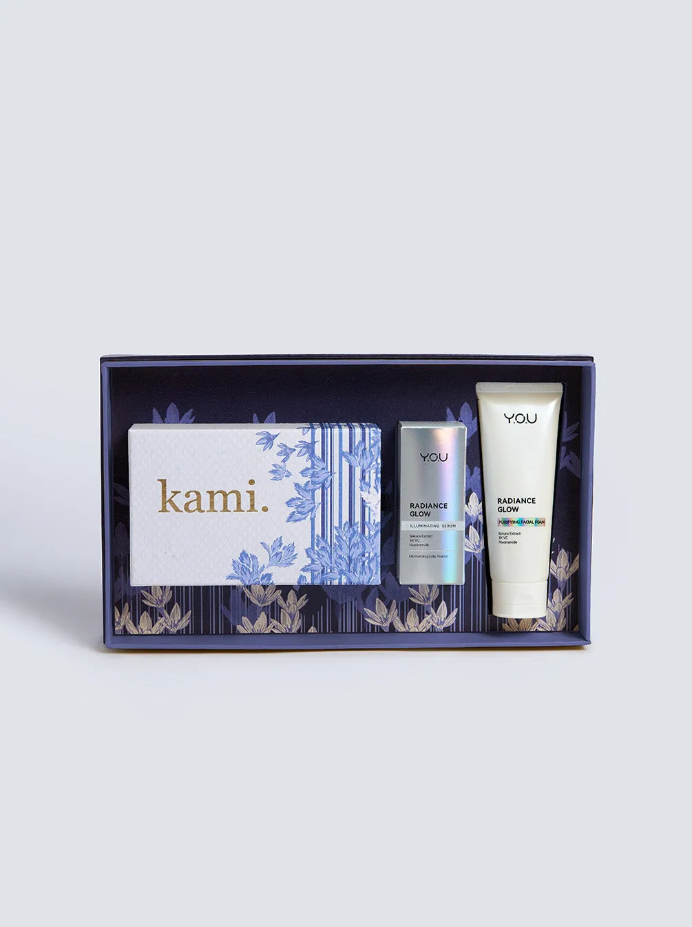 HAMPERS KAMI. X Y.O.U RADIANCE GLOW NAVY