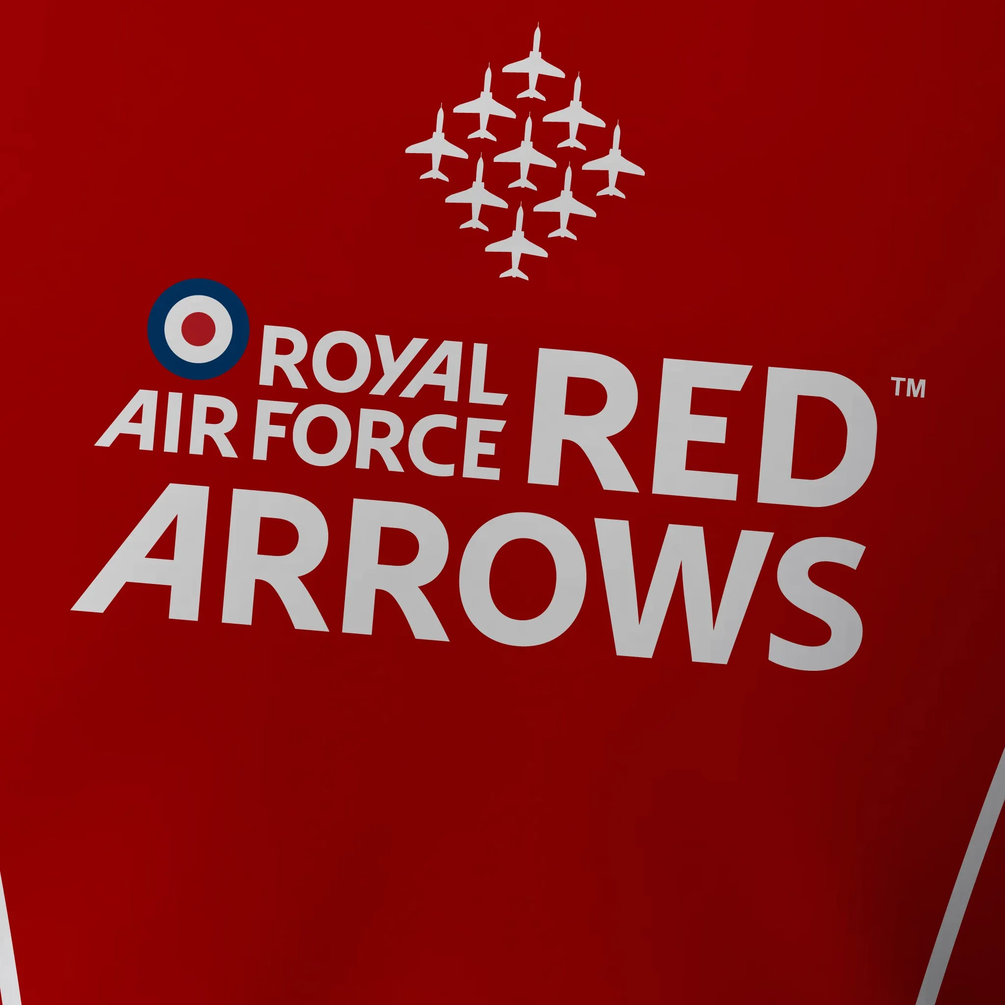 Honour Our Armed Forces - Red Arrows - Full Zip Embroidered Hoodie