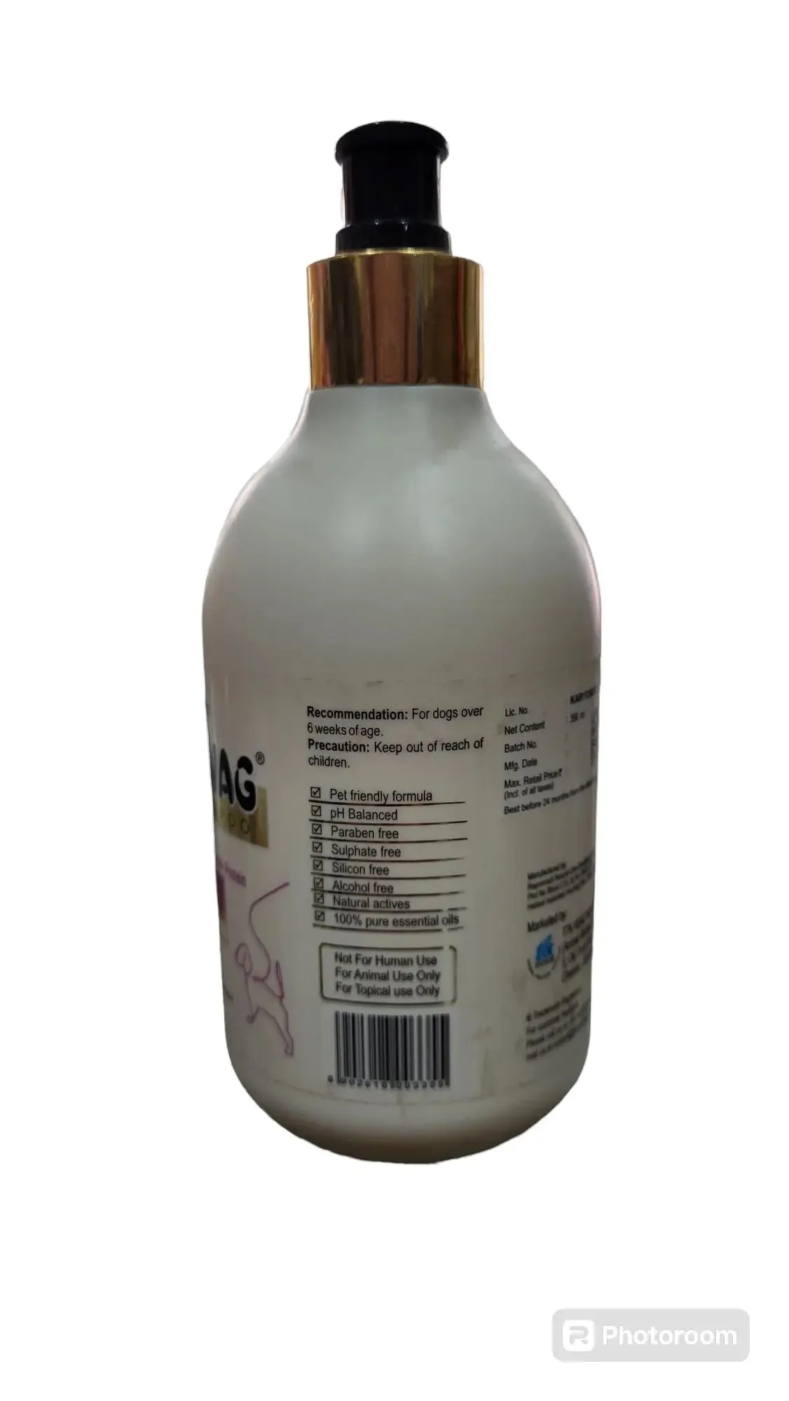 Hug n Wag luxury dog shampoo coat enhancer 350ml