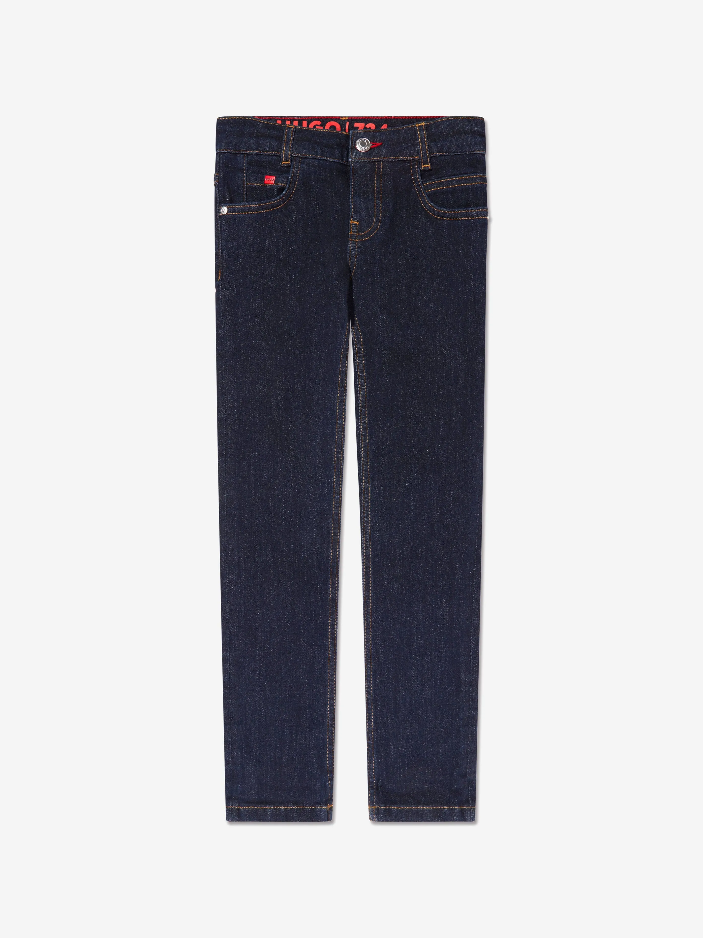 Hugo Boys Skinny Fit Jeans in Blue