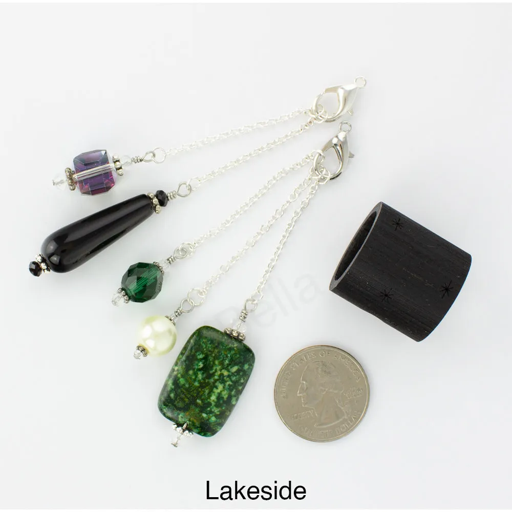 iBella® Scarf Slide Jewelry Set - Lakeside