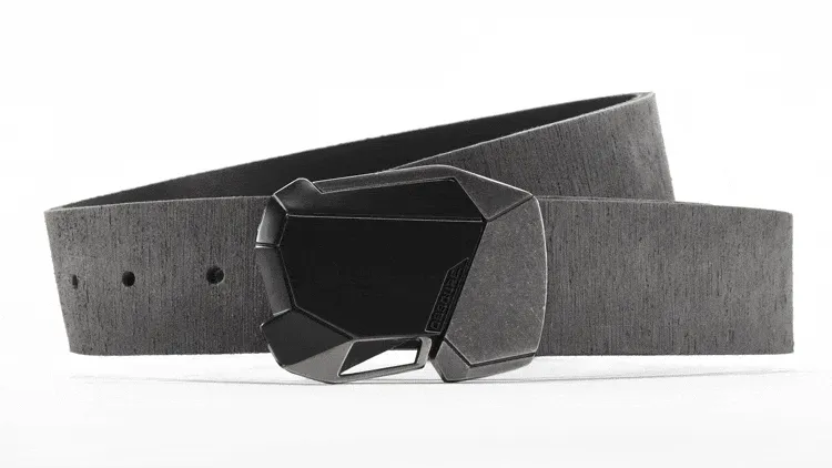 Imperfect Black-Ops Fractal 2.0 on Distressed Grey Belt | FINAL SALE