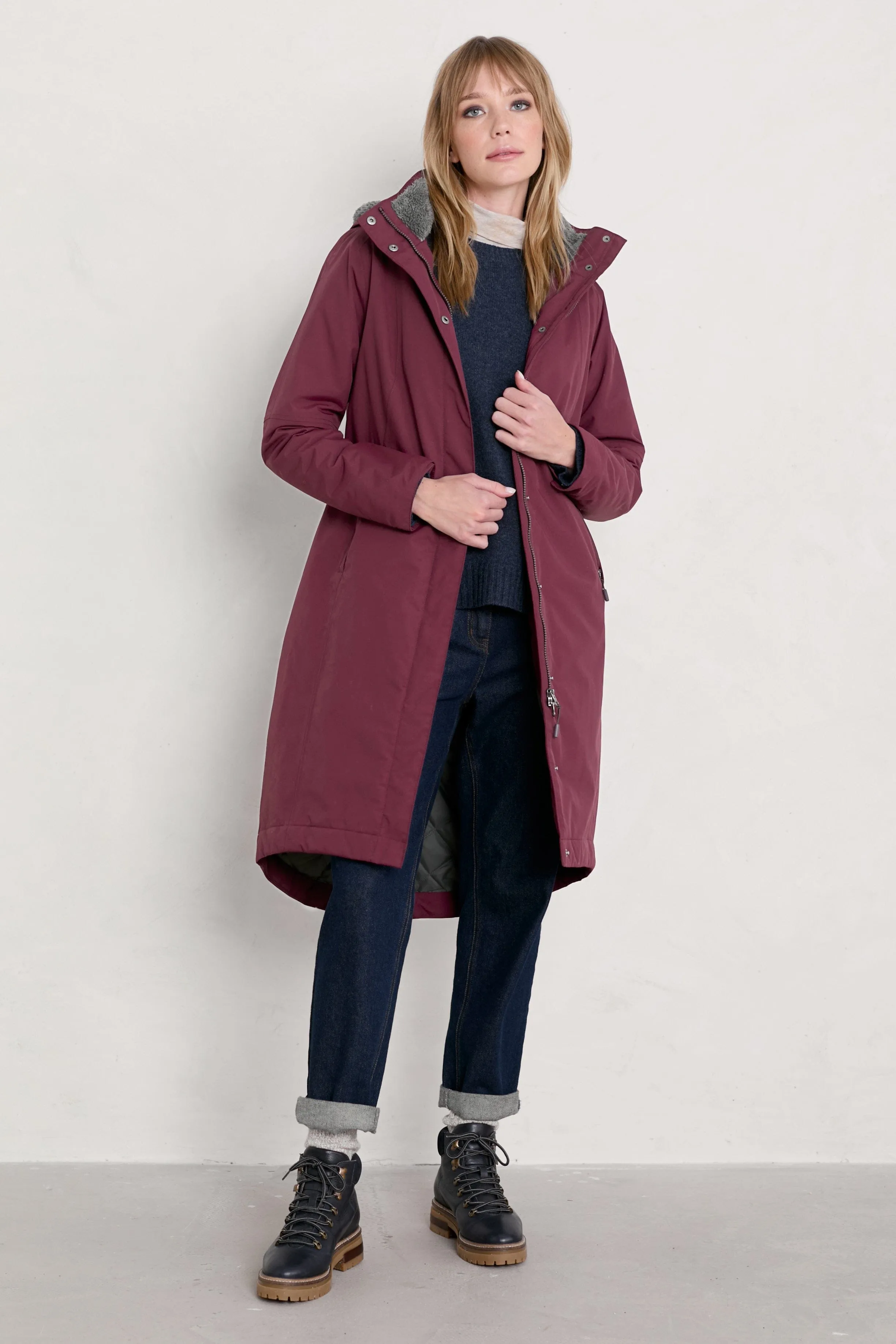 Janelle Waterproof Coat in Bergamot