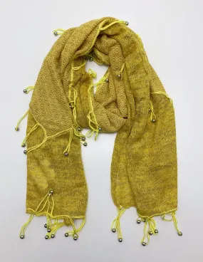 JC021804 Peal Fringe Scarf