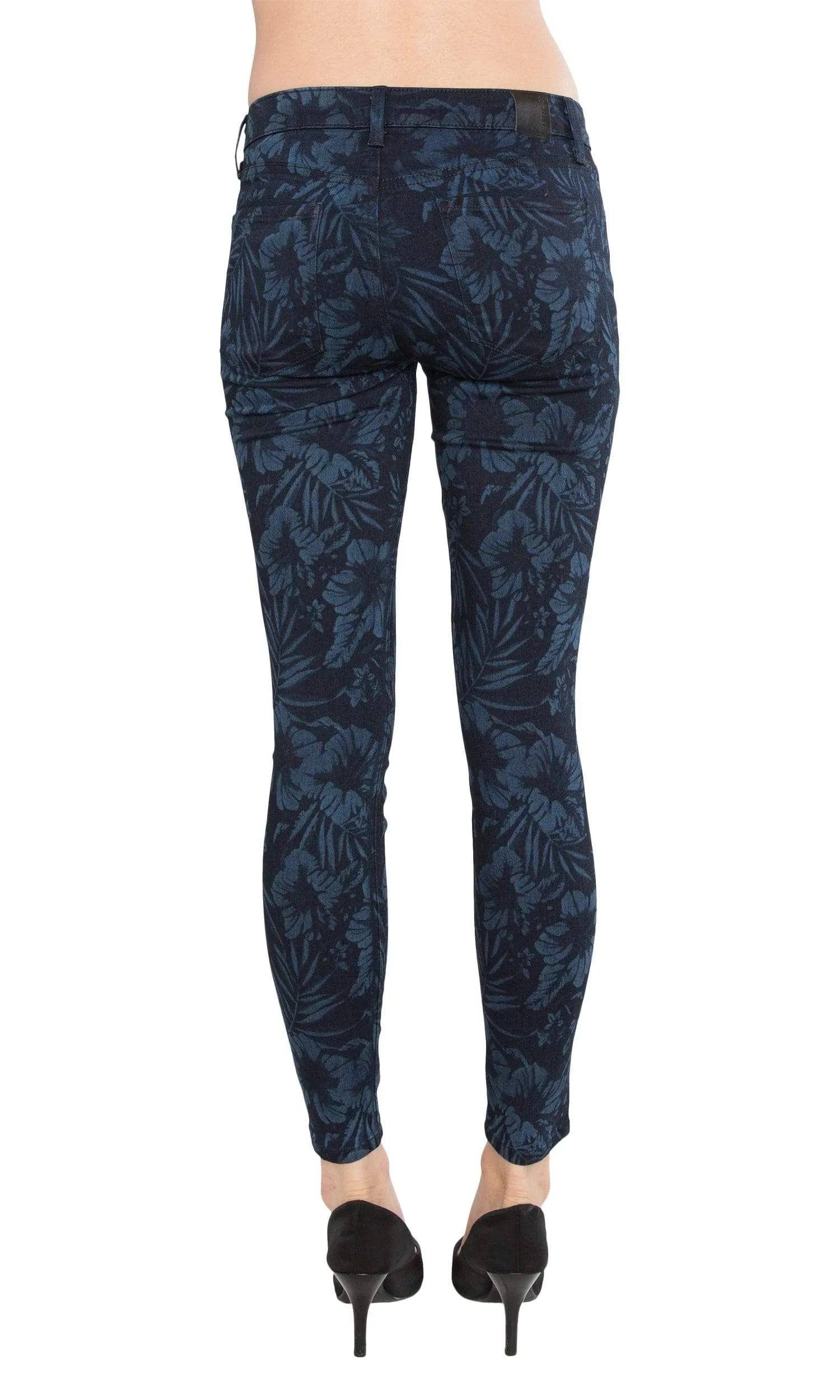 Level 99 Janice Mid Rise Skinny Denim - Jamaica