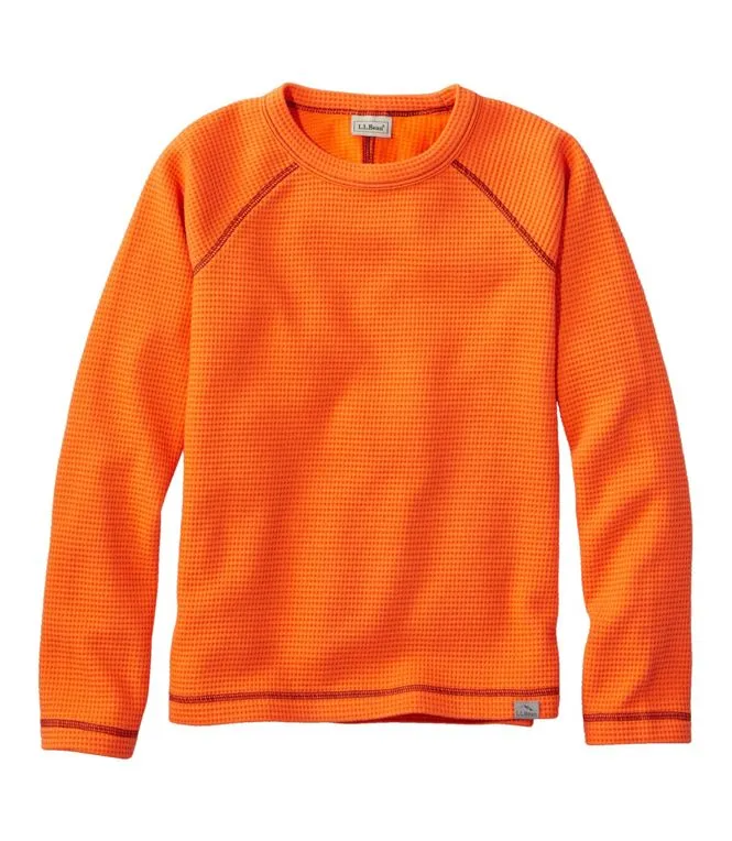 L.L. Bean Kids' Chunky Thermal Crewneck