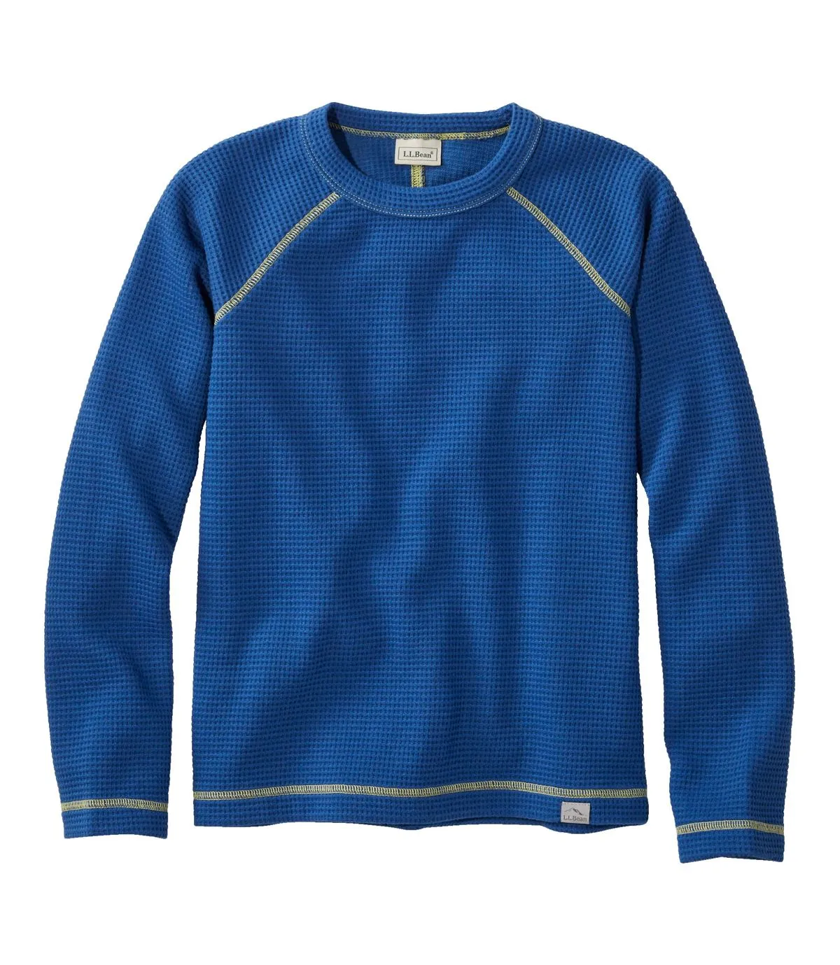 L.L. Bean Kids' Chunky Thermal Crewneck