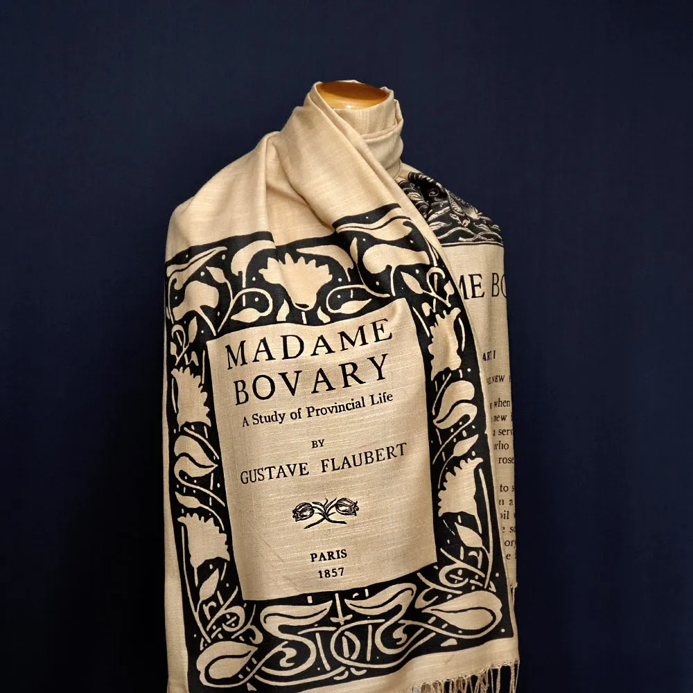 Madame Bovary by Gustave Flaubert Scarf/Shawl