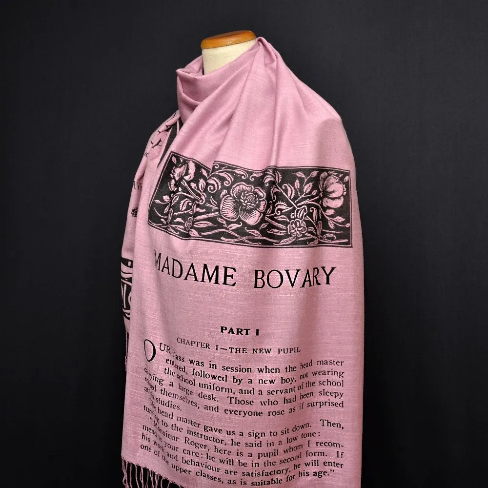 Madame Bovary by Gustave Flaubert Scarf/Shawl