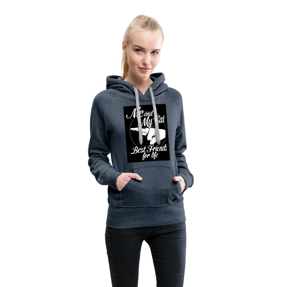 Me & My Cat Best Friends For Life Women’s Premium Hoodie