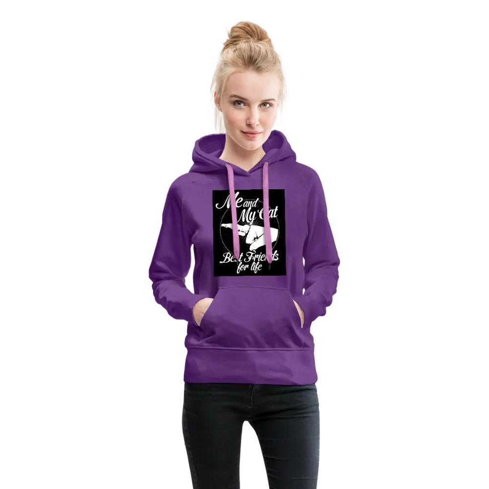 Me & My Cat Best Friends For Life Women’s Premium Hoodie