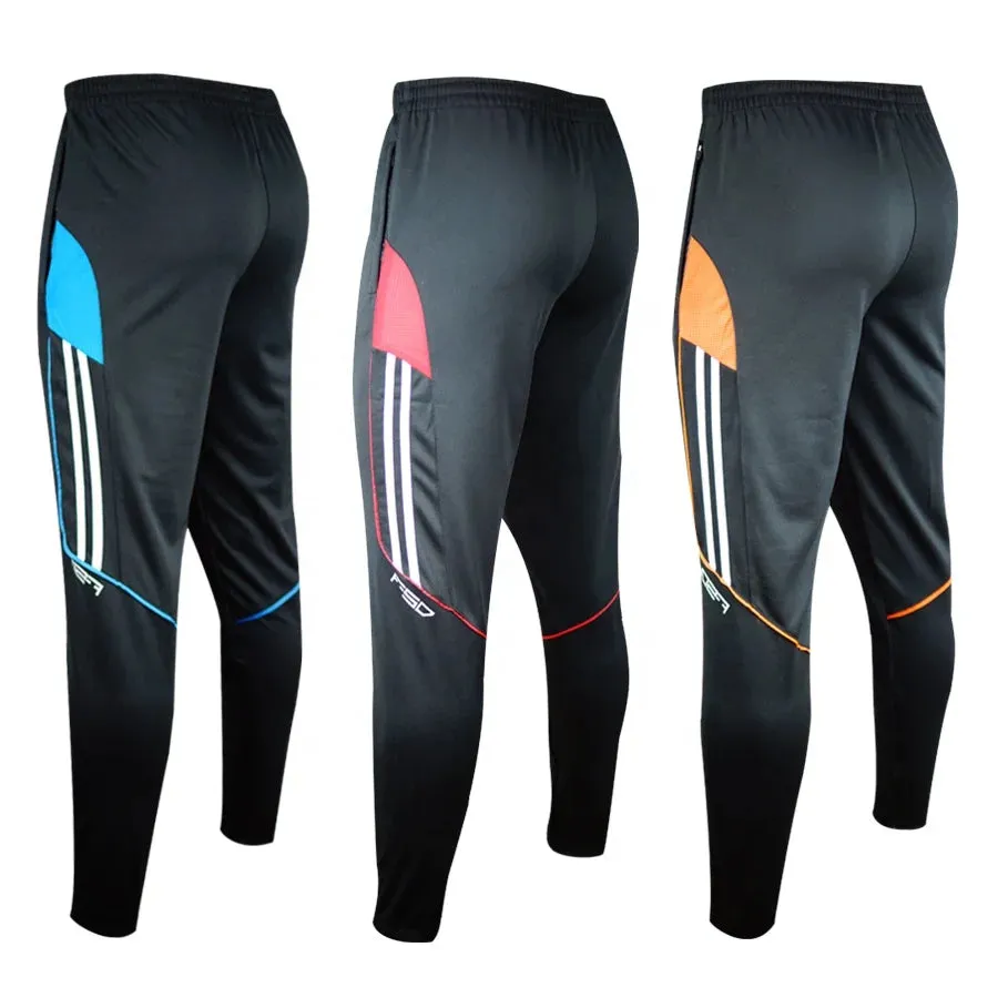 Men Multi-Color Sports Soccer Trousers Jogging Pants for Men Custom Football Training Trousers