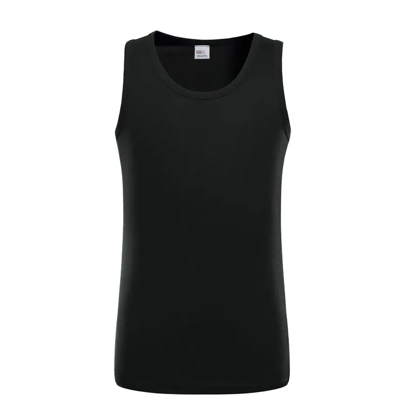 Men's Cotton Slim Crew Neck Vest