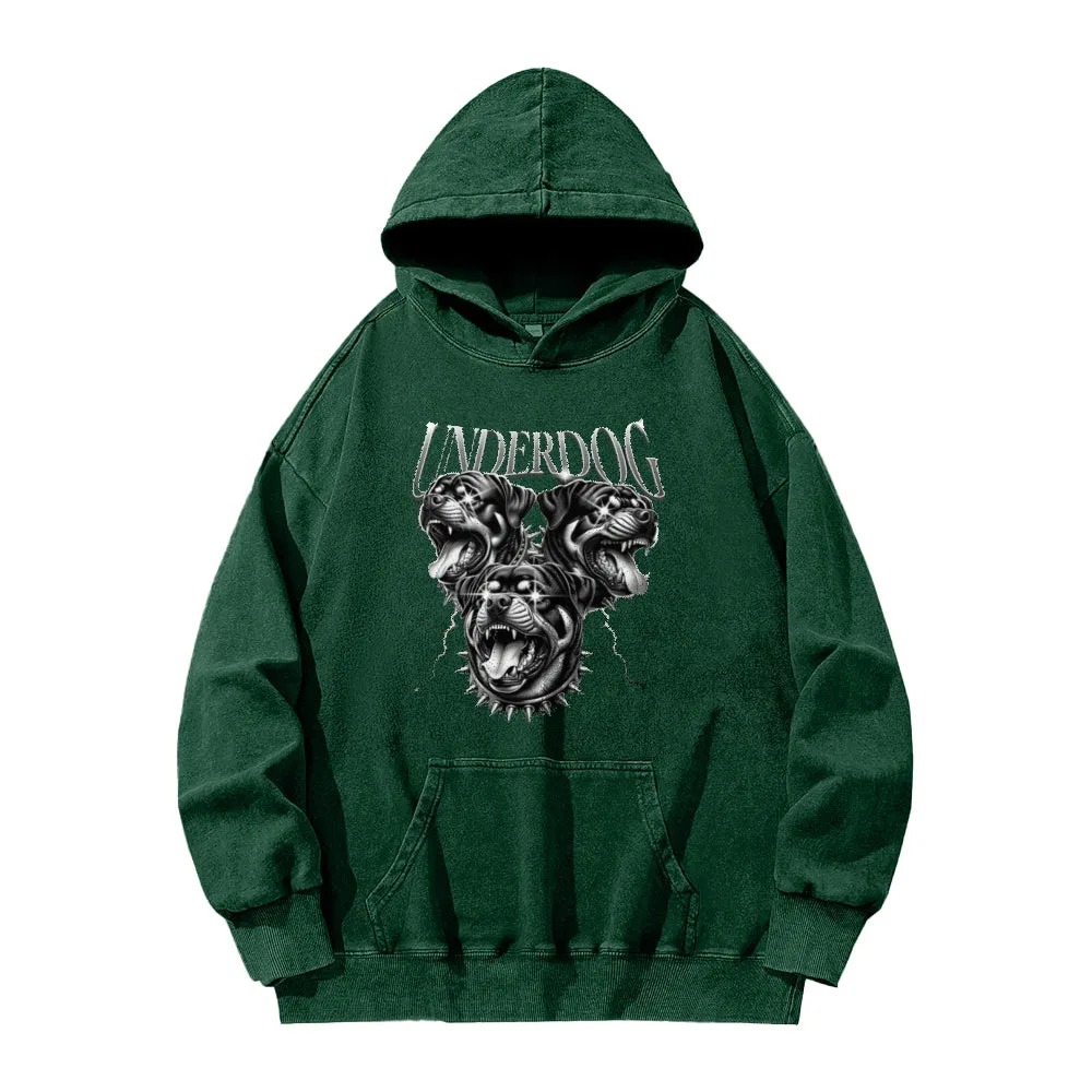 Mens Vintage Underdog Graphic Hoodies