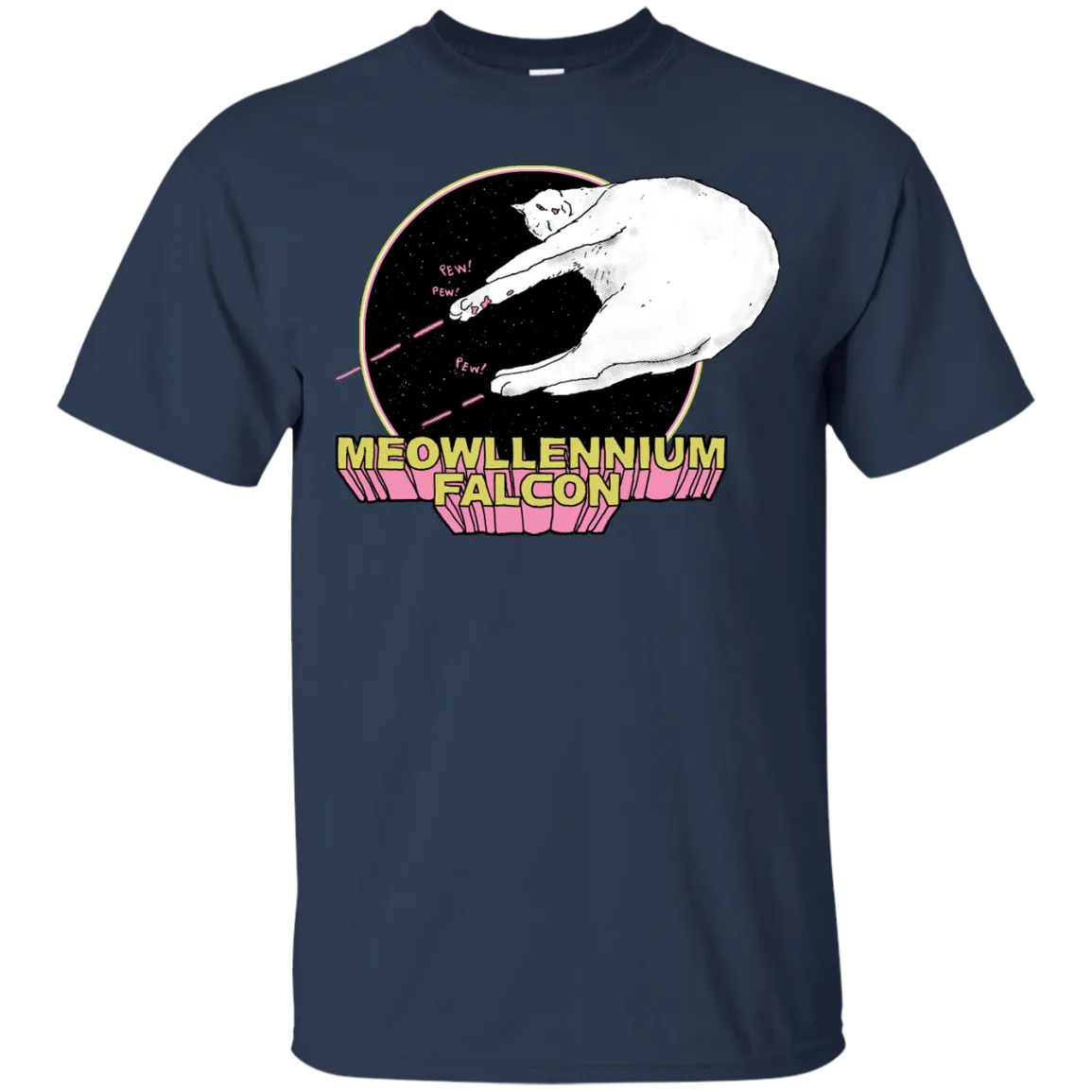 Meowllennium Falcon T-Shirt