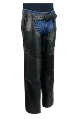 MLM5571  MILWAUKEE LEATHER USA MADE MEN'S BLACK 'ROUGH RIDER'