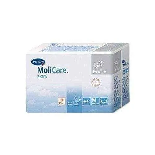 MoliCare Premium Extra Soft diapers size M x 30 pieces